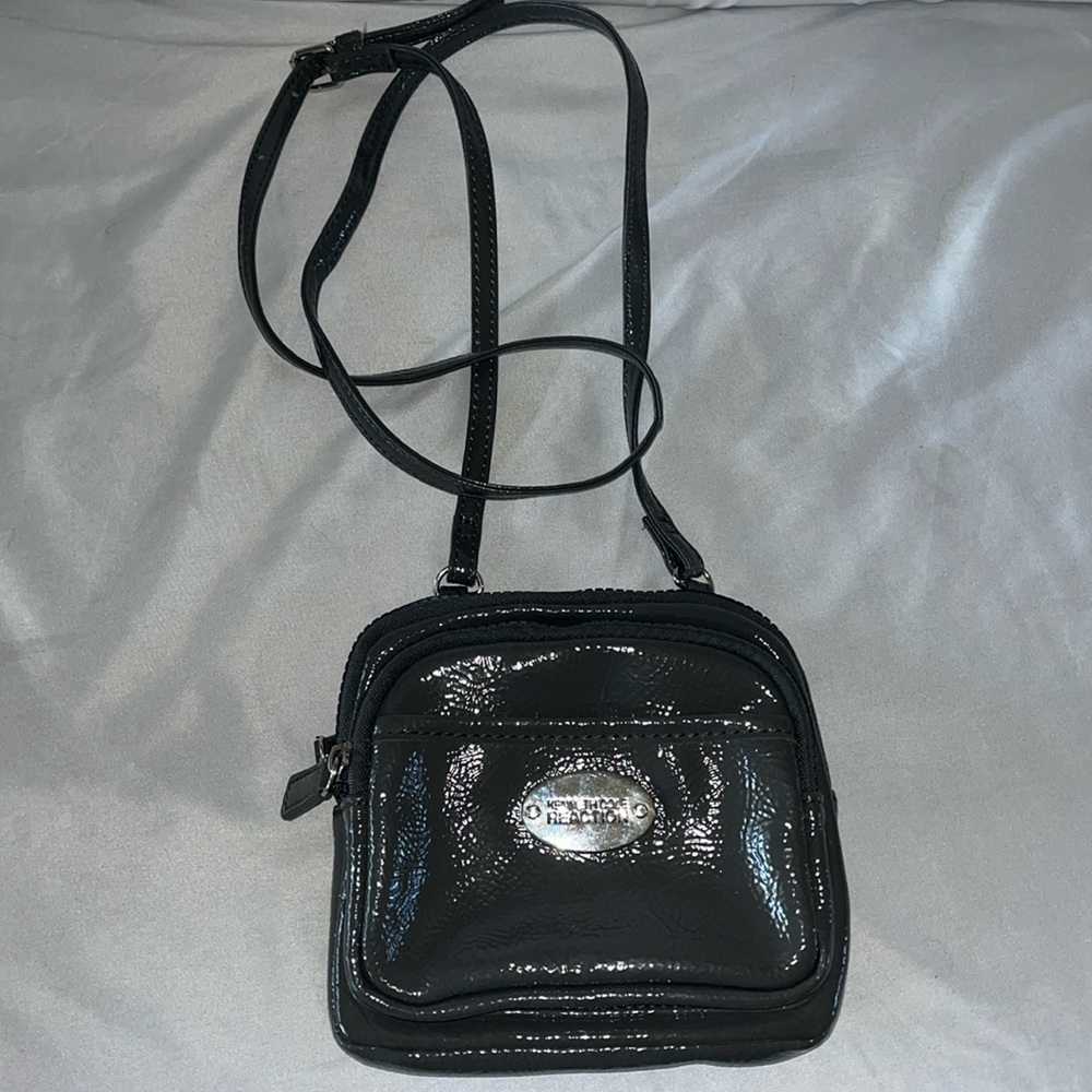 Kenneth Cole Mini Gray Cross Body Bag